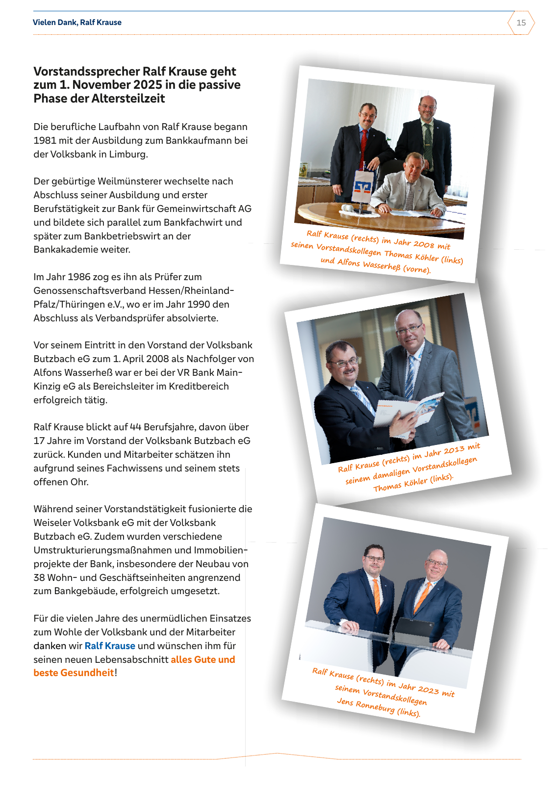 Vorschau Geschäftsbericht 2025 Seite 15
